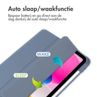 imoshion Trifold Hardcase Bookcase Apple iPad 11 (2025) 11 inch A16 / iPad 10 (2022) 10.9 inch - Paars