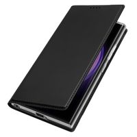 Dux Ducis Slim Softcase Bookcase Samsung Galaxy S24 Ultra - Zwart