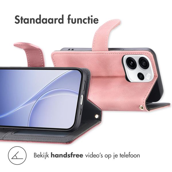 imoshion Bookcase met koord Oppo Reno15 Pro (5G) - Roze