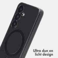 Accezz Lite Backcover met MagSafe Samsung Galaxy S25 - Smokey Clear