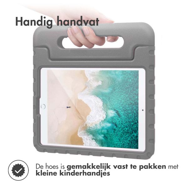 imoshion Kidsproof Backcover met handvat iPad 7 (2019) / iPad 8 (2020) / iPad 9 (2021) 10.2 inch - Grijs