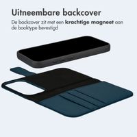 imoshion Uitneembare 2-in-1 Luxe Bookcase Apple iPhone 17 Pro - Blauw