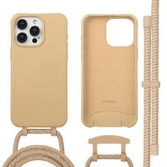 imoshion Color Backcover met afneembaar koord MagSafe Apple iPhone 15 Pro Max - Nude