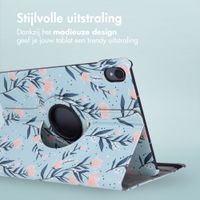 imoshion 360° Draaibare Design Bookcase Samsung Galaxy Tab S11 - Flowers