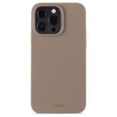 Holdit Silicone Case iPhone 13 Pro - Mocha Brown