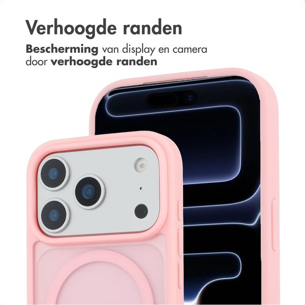 imoshion Color Guard Backcover met MagSafe Apple iPhone 17 Pro - Lichtroze