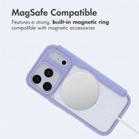 imoshion Transparent Wallet Case with MagSafe Apple iPhone 18 Pro / 17 Pro - Lilac