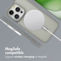 imoshion Colour Guard Back Cover with MagSafe Apple iPhone 15 Pro - Grey