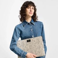 Wouf Daily Laptop hoes 13-14 inch - Laptopsleeve - Panna