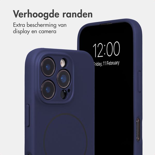 Accezz Grip Backcover met MagSafe Apple iPhone 16 Pro - Donkerblauw