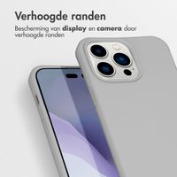 imoshion Color Backcover met afneembaar koord iPhone 14 Pro Max - Grijs