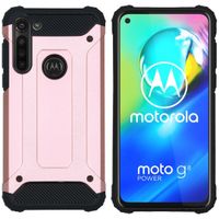 imoshion Rugged Xtreme Backcover Motorola Moto G8 Power - Rosé Goud