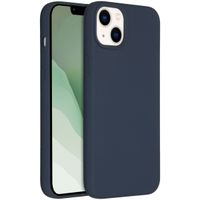 Accezz Liquid Silicone Back Cover with MagSafe Apple iPhone 14 Plus - Dark Blue