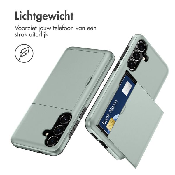 imoshion Backcover met pasjeshouder Samsung Galaxy S26 FE - Donkergroen
