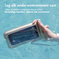 imoshion Floating Waterproof Pouch - Universeel waterdicht telefoonhoesje - Beige