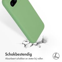 Accezz Liquid Silicone Backcover Google Pixel 8a - Groen