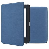 imoshion Canvas Sleepcover Bookcase Tolino Page 2 - Donkerblauw