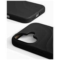 iDeal of Sweden Soft Swirl Silicone MagSafe Case Apple iPhone 17 - Velvet Black