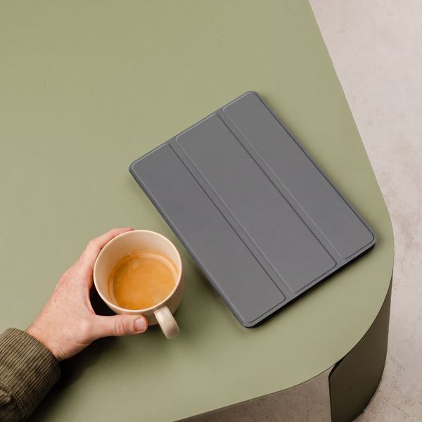 imoshion Trifold Bookcase Apple iPad Pro 12.9 (2018/2020/2021/2022) - Grijs