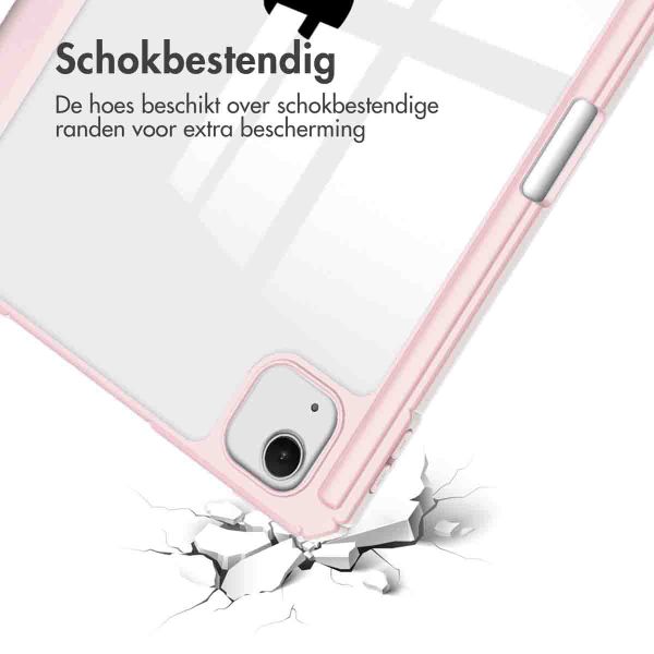 imoshion Trifold Hardcase Bookcase Apple iPad Air 13 inch (2025) M3 / (2024) M2 - Roze