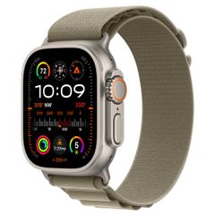 Apple Alpine Loop Band Apple Watch | 44/45/46/49 mm - Maat L - Olive