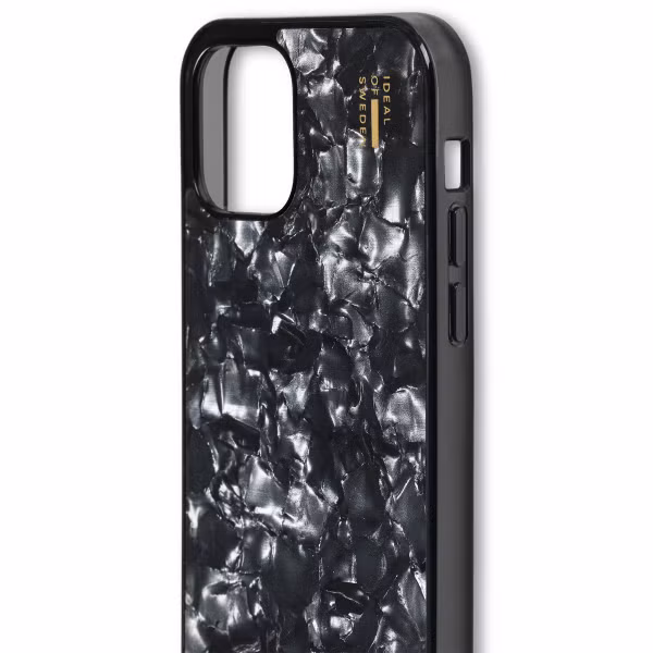 iDeal of Sweden Pearlized Case Apple iPhone 12 (Pro) - Zwart