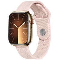 imoshion Siliconen geweven bandje Apple Watch Series 1 t/m 10 / SE / Ultra (2) (44/45/46/49 mm) - Roze