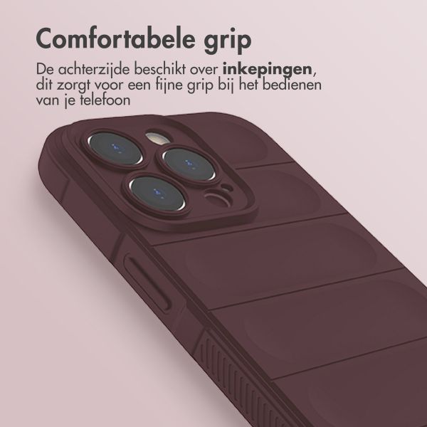 imoshion EasyGrip Backcover iPhone 14 Pro - Aubergine