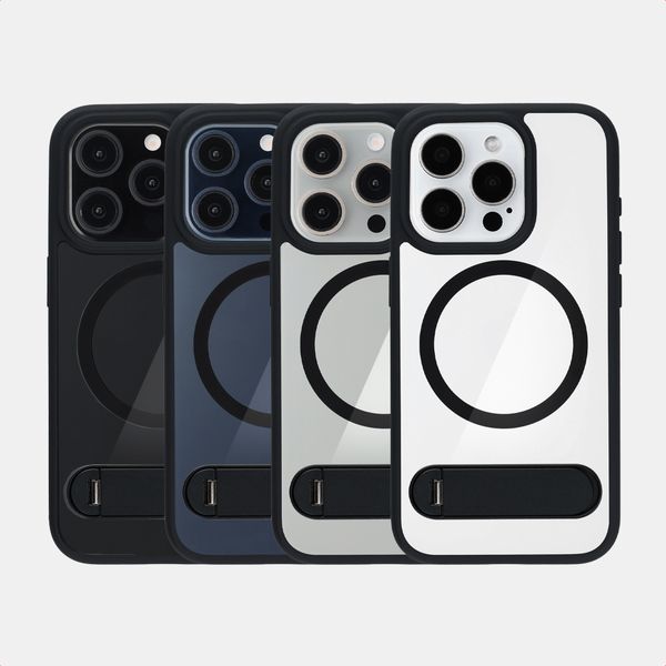 Accezz Hold Case with MagSafe Apple iPhone 15 Pro - Black