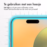 Accezz Gehard Glas Screenprotector Apple iPhone 16 Pro