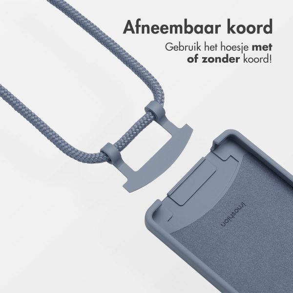 imoshion Color Backcover met afneembaar koord MagSafe Samsung Galaxy S25 Ultra - Ash Blue