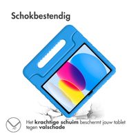 imoshion Kidsproof Backcover met handvat iPad 10 (2022) 10.9 inch - Blauw