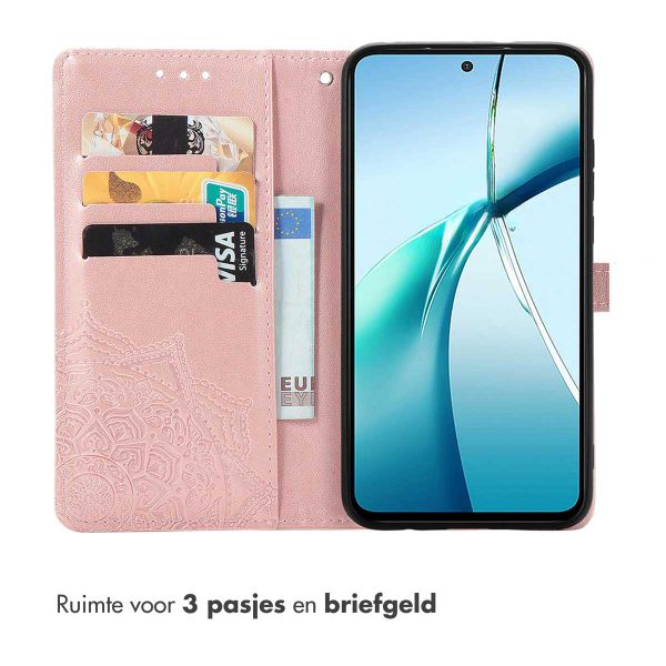 imoshion Mandala Bookcase OnePlus Nord CE5 - Rosé Goud