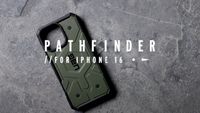 UAG Pathfinder Backcover MagSafe iPhone 16 - Black