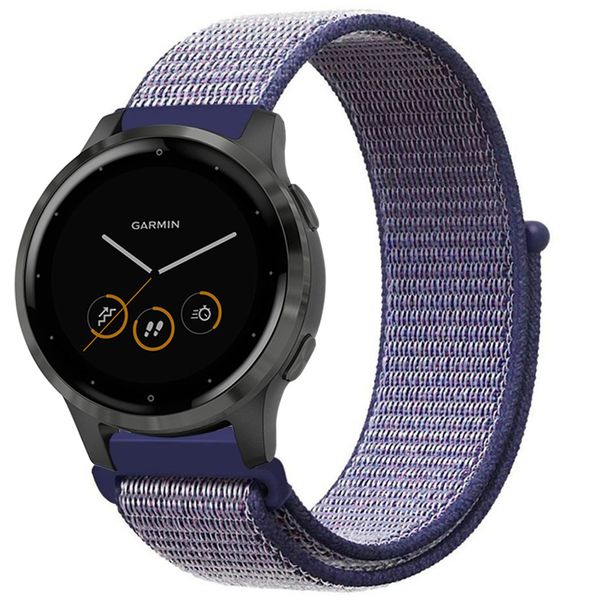 imoshion Nylon bandje Garmin Vivoactive 4L - Blauw