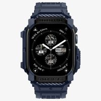 Spigen Rugged Armor™ Pro Case Apple Watch 10 - 46 mm - Navy Blue