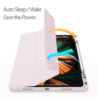 Dux Ducis Toby Bookcase Apple iPad Pro 12.9 (2018/2020/2021/2022) - Roze
