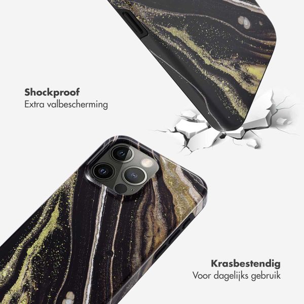 Selencia Vivid Tough Backcover iPhone 15 Pro Max - Chic Marble