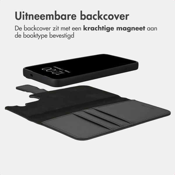 imoshion Uitneembare 2-in-1 Luxe Bookcase Samsung Galaxy S26 FE - Zwart