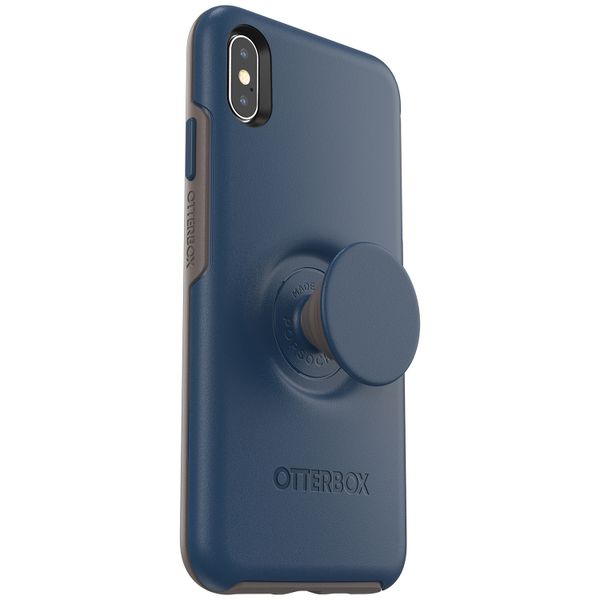 OtterBox Otter + Pop Symmetry Backcover iPhone Xs Max - Blauw