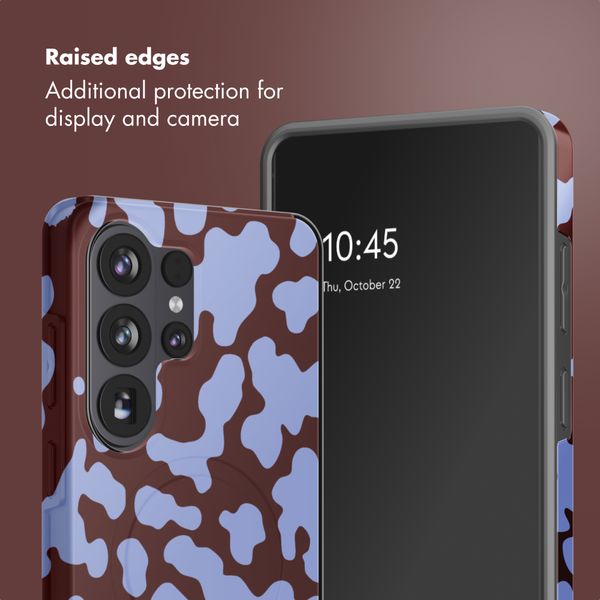 Selencia Vivid Back Cover with MagSafe Samsung Galaxy S26 Ultra - Moo'd Lavender Glow