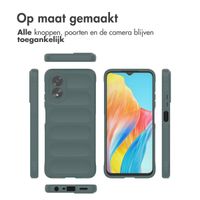 imoshion EasyGrip Backcover Oppo A18 / Oppo A38 - Donkergroen