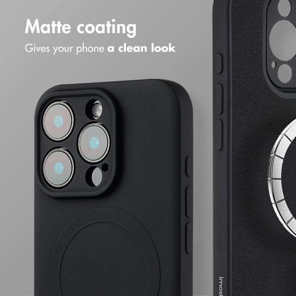 imoshion Colour Back Cover with MagSafe Apple iPhone 16 Pro - Black