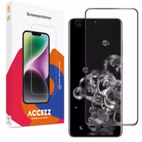 Accezz Gehard Glas Full Cover Screenprotector Samsung Galaxy S20 Ultra