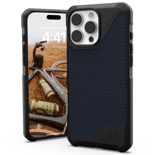 UAG Metropolis LT MagSafe Backcover iPhone 16 Pro Max - Kevlar Mallard