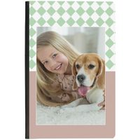 Ontwerp je eigen 360° draaibare tablethoes Samsung Galaxy Tab A11 Plus - Zwart