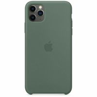 Apple Silicone Backcover Apple iPhone 11 Pro - Pine Green