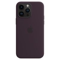 Apple Silicone Back Cover with MagSafe Apple iPhone 14 Pro Max - Elderberry