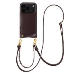 Selencia Nova Telefoonhoes met Koord en Pashouder Apple iPhone 18 Pro / 17 Pro - Checks