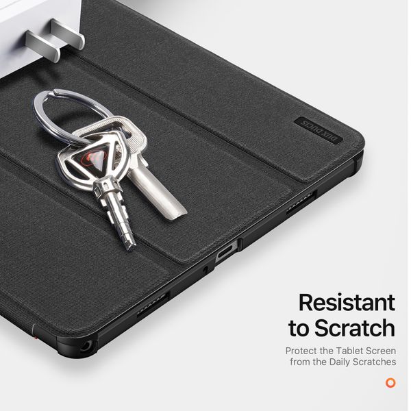 Dux Ducis Domo Bookcase Samsung Galaxy Tab A11 Plus - Zwart